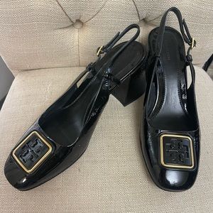 Tory Burch Georgia Slingback Pumps - 10